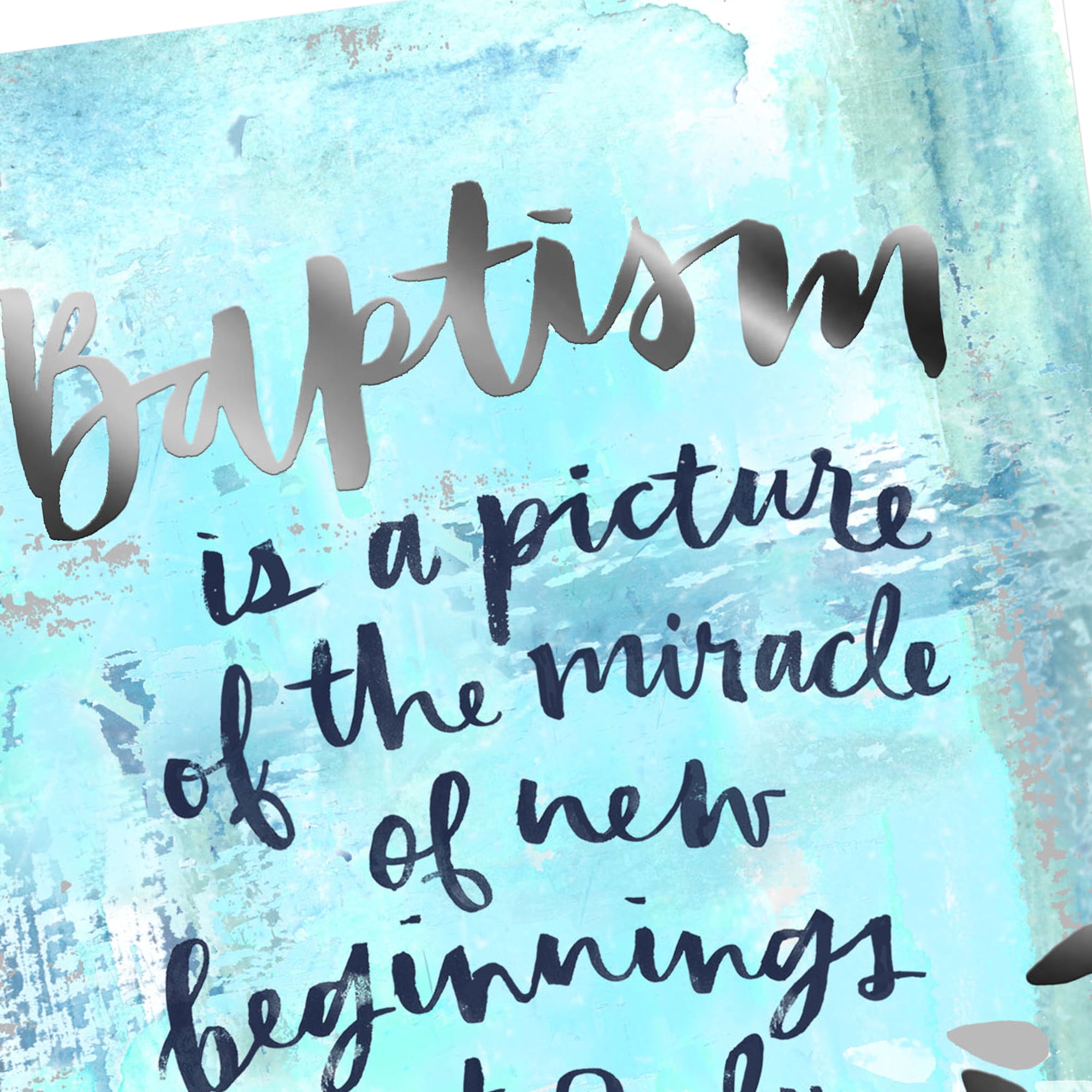 DaySpring Baptism Card (New Beginnings)