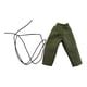 thumbnail image 5 of Pantalones de masculino 1/18, Mini pantalón largo de pierna ancha para figuras de muñecos masculinos de 3,75 pulgadas verde, 5 of 7