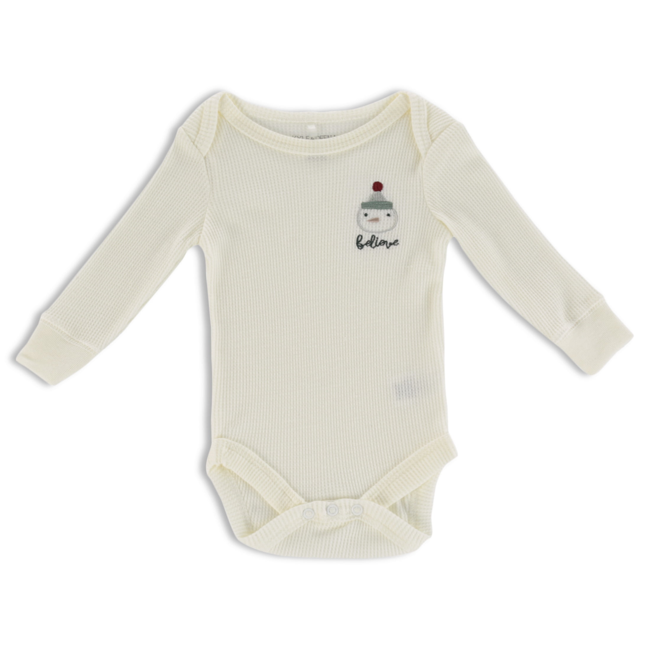 Kyle & Deena Baby Boy 3 PC Popcorn & Thermal Jogger Set, Sizes Newborn-9 Months