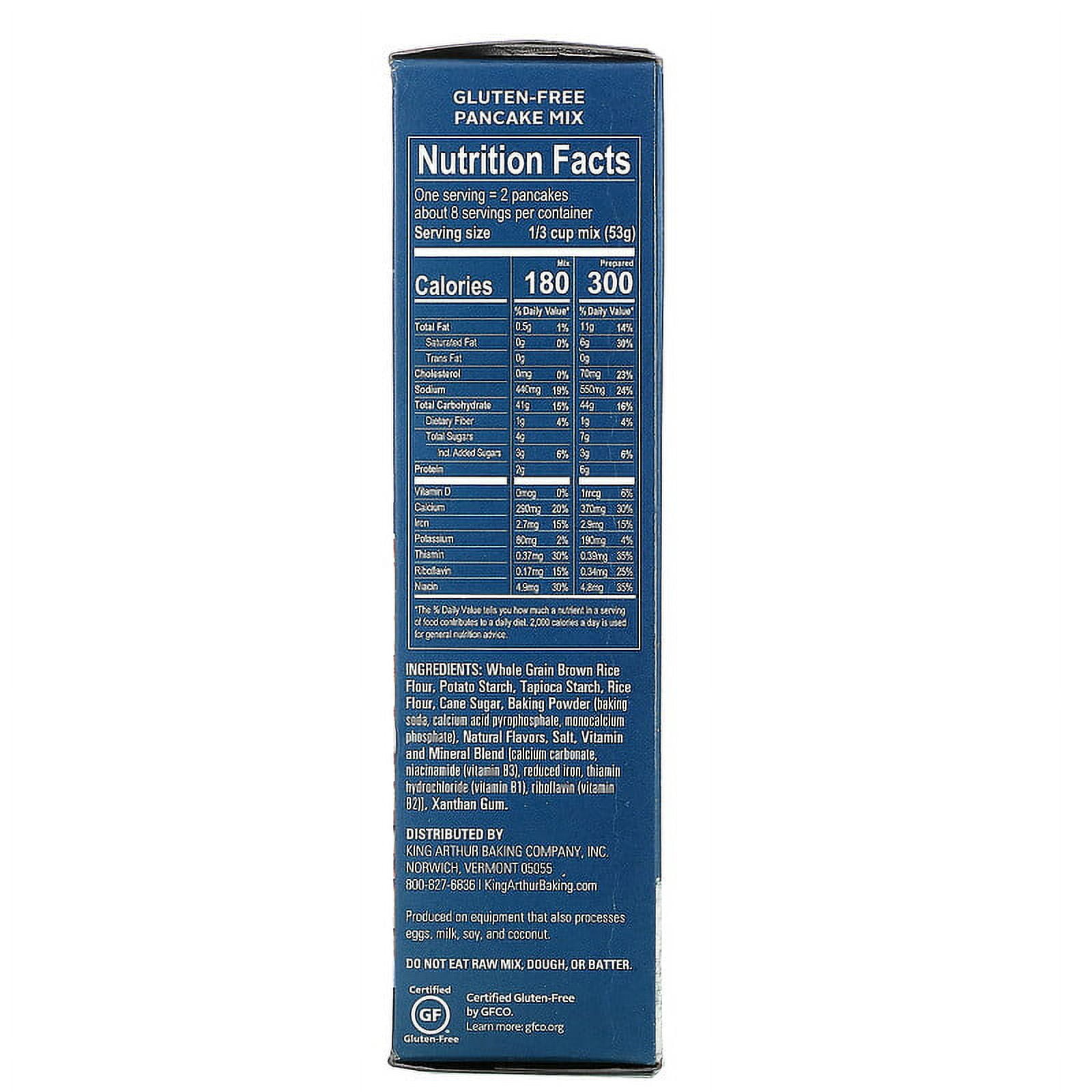 King Arthur Flour Pancake Mix Gluten Free 15 oz Pack of 4