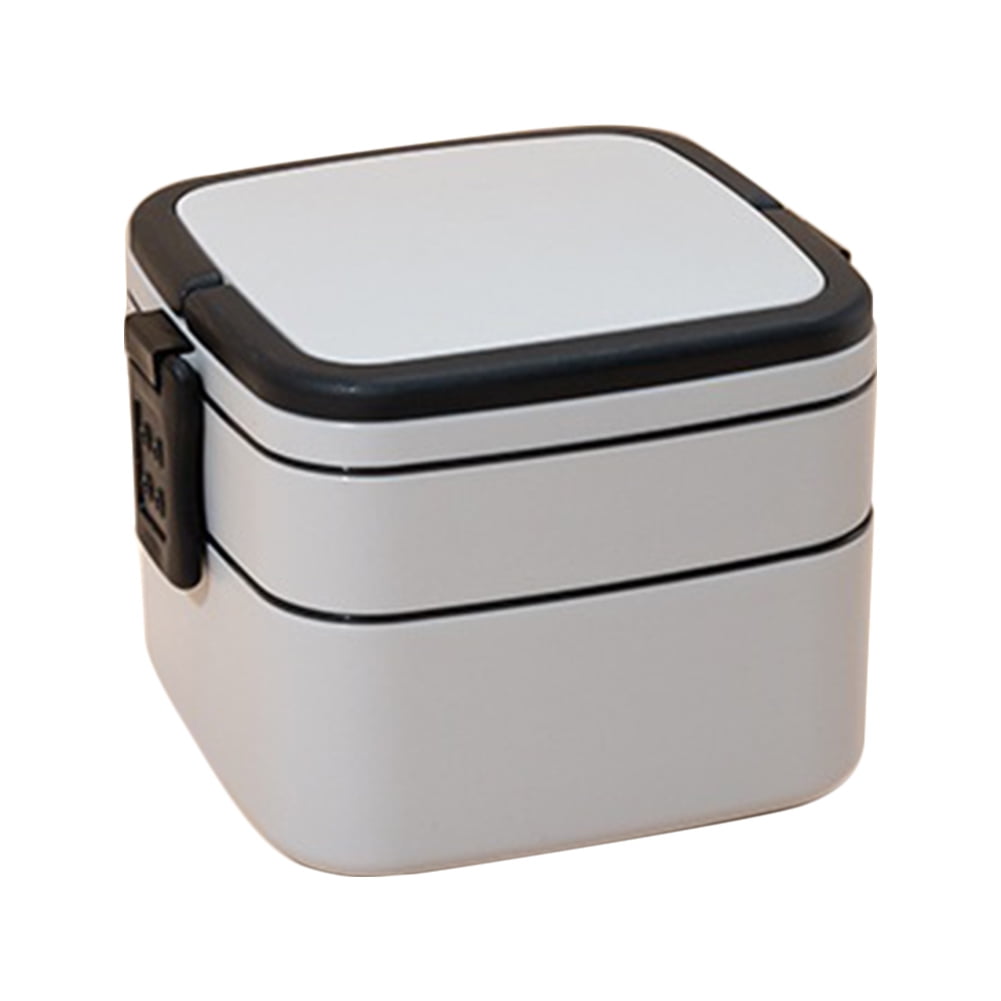 Thermos Bento Box Stainless Steel Lunch Box 1100ml Black Paint DSD-1103W  4562344367202