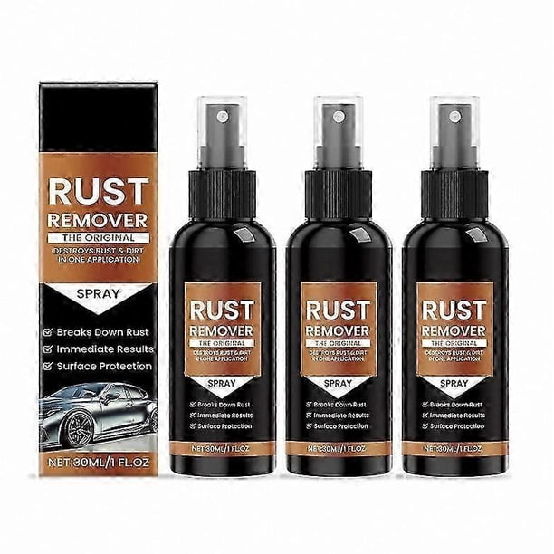 Rust Remover Spray for Metal, Car Scratch Repair Solution, 30ML Multi-Pack Options