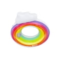 thumbnail image 1 of Salvavidas Dona Inflable Arcoirís Con Portavasos Bestway Plástico Resistente, 1 of 4