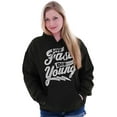 thumbnail image 4 of Live Fast Die Young Novelty Rebel Hoodie Sweatshirt Women Men Brisco Brands X, 4 of 6
