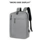 thumbnail image 5 of Mochila Pisexur de tres piezas para hombre, con carga USB, para ordenador portátil, de negocios, para estudiantes, para niños y estudiantes., 5 of 9