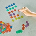 thumbnail image 4 of Montessori Materials Rainbow Transparent Counter Math Toys Color Classification Matching Games For Children Educational, 4 of 5