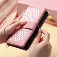 thumbnail image 1 of Premium Leather Phone Case with Zipper Wallet & Lanyard for Samsung S23 Ultra S22 S21 Ultra S20 FE Plus A54 A53 A52 A52s A51, 1 of 5