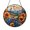 Acrylic 3.5 Inch, variant on Pastoral Mountain Meadow Suncatcher Round Window Hanging Plaque Sun