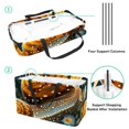 thumbnail image 4 of Snail Reusable Foldable Oxford Cloth Grocery Storage Bag Laundry Bag Toy Basket Large Capacity Bag, 4 of 7