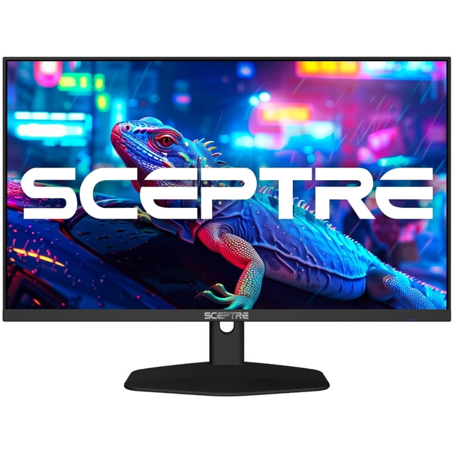 Sceptre 24 Pulgadas IPS Esencial Delgado 100Hz Monitor de Juegos USB Tipo-c DisplayPort HDMI 100% sRGB Altavoces Incorporados, Máquina Negra 2024 (E248W-FP100T)