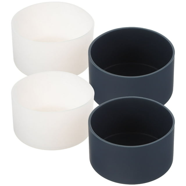unbranded 4Ud Cubiertas Flexibles De Silicona Para Y Vasos Con Protección Térmica Y Acabado Duradero