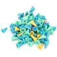 thumbnail image 4 of Knitting Tip Protectors, Colorful Silicone Knitting Needle  Knitting Needle  Knit Stoppers  For Stitching Small, 4 of 8