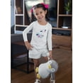 thumbnail image 2 of Bunny Girl In The Pocket Long Sleeve Toddler -Image by Shutterstock,  2 Toddler, 2 of 4