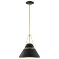thumbnail image 3 of 60/7766-Nuvo Lighting-Adina - 1 Light Medium Pendant-13.75 Inches Tall and 12.75 Inches Wide-Matte Black Finish, 3 of 15