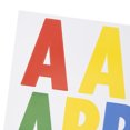 thumbnail image 4 of Sticko Solid XL Multicolor Primary Futura Vinyl Poster Alphabet Stickers, 4 of 4