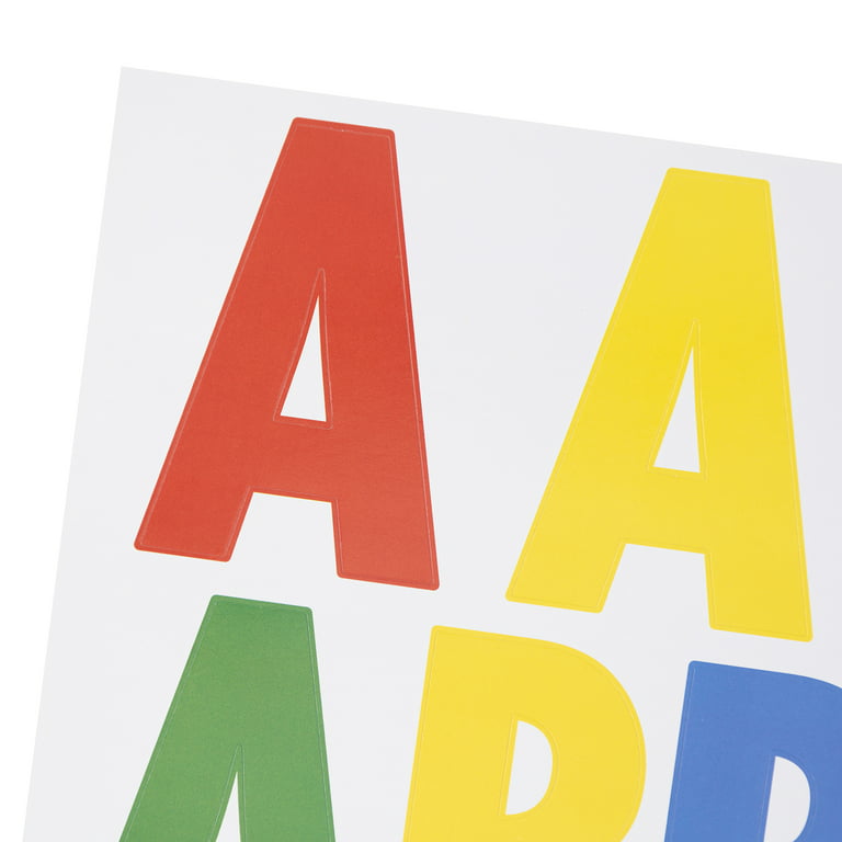 Sticko Watercolor Alphabet ABC Letter Stickers Planner Teacher Supply  Scrapbook