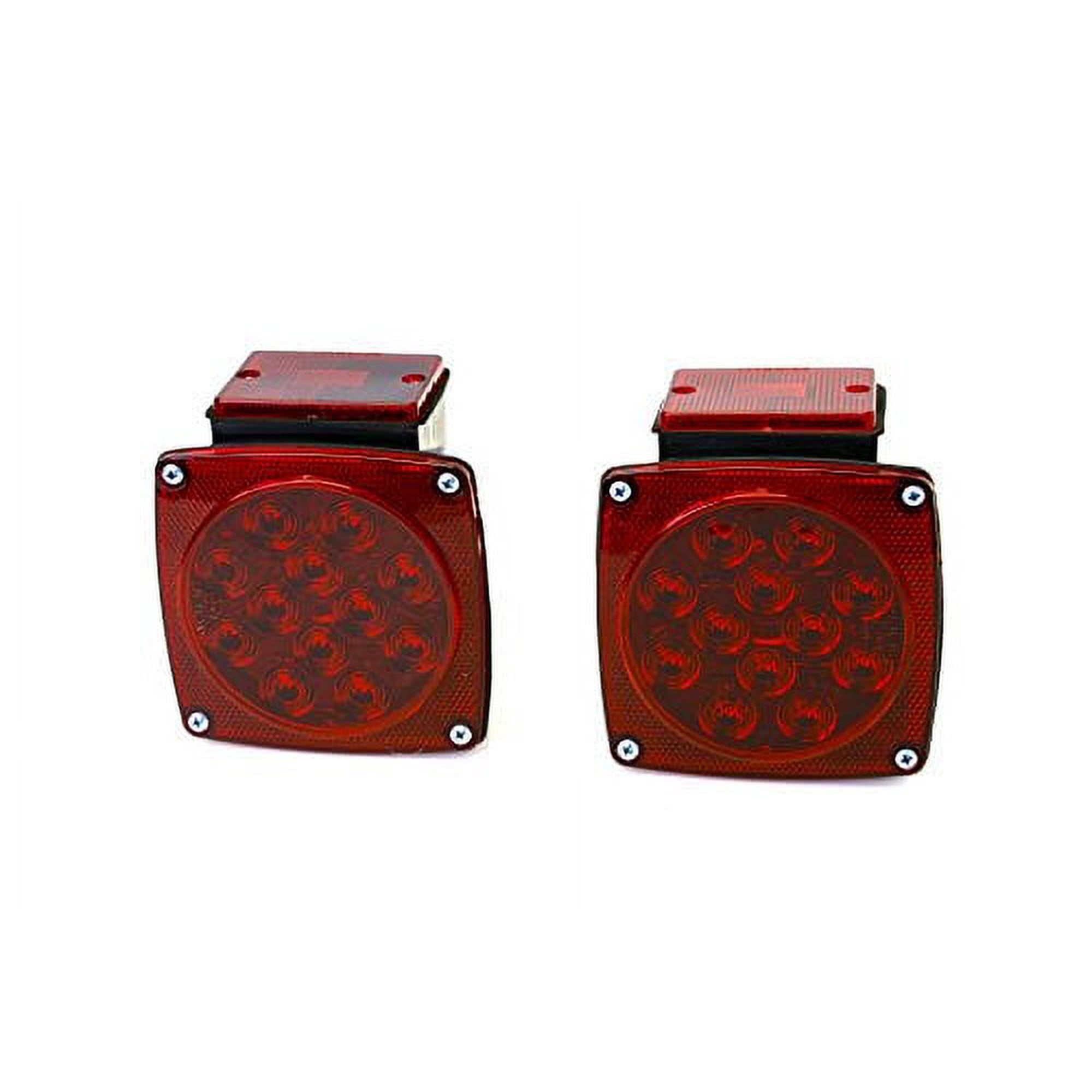 Unbranded MaxxHaul 12V LED Trailer Tail Light (Turn/Stop/Signal - Left/Right-DOT Compliant)