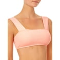 thumbnail image 4 of No Boundaries Juniors’ Square Neck Bralette Bikini Swim Top, 4 of 4