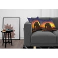 thumbnail image 3 of Ambesonne Saying Throw Pillow Cover 2 Pack, Young Woman at Beach, 16", Multicolor, 3 of 5