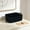 Black, variant on Cotton Rope Storage Basket, Rectangular Organizer With Handles For Bedroom, Closet, Nursery, Or Office, Lightweight And Durable Home Decorative Storage Solution For S,