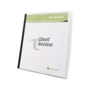 Slide 'n Bind Report Cover Letter Size, Clear, 10/Pack