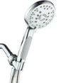 Wideskall Universal Adjustable Shower Head Holder with Chrome Shower