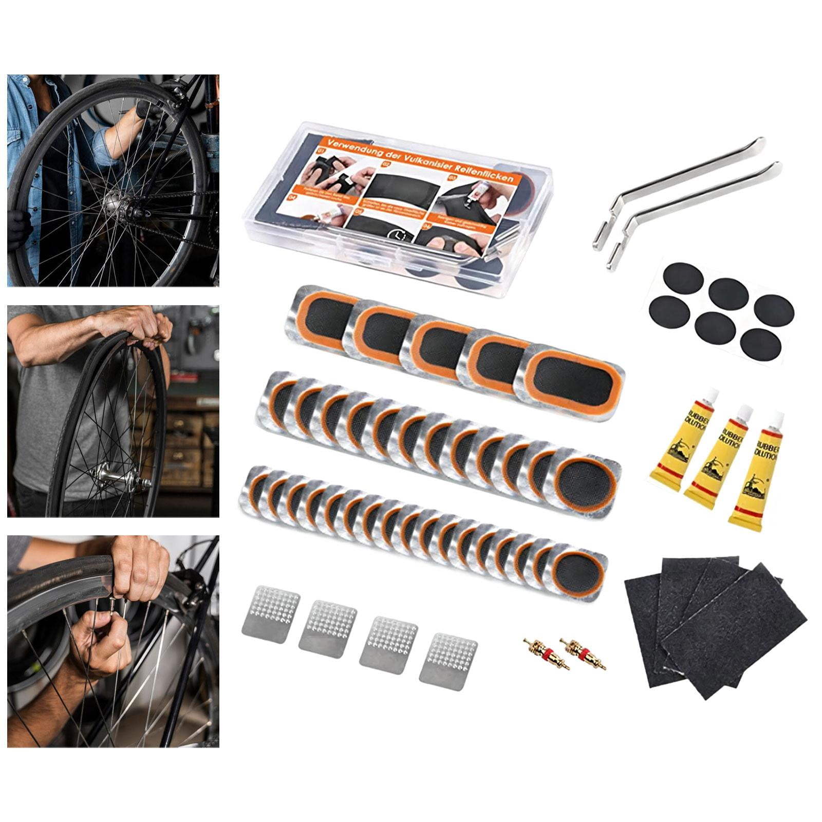 Colaxi Tire Repair Kit Rubber Puncture es and Glue Professional Lightweight Inner Tube Repair Tool for Road Bike Sports