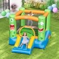 thumbnail image 2 of Costway Inflatable Bounce House Jumper Castle Kids Playhouse w/ Basketball Hoop & Slide, 2 of 10