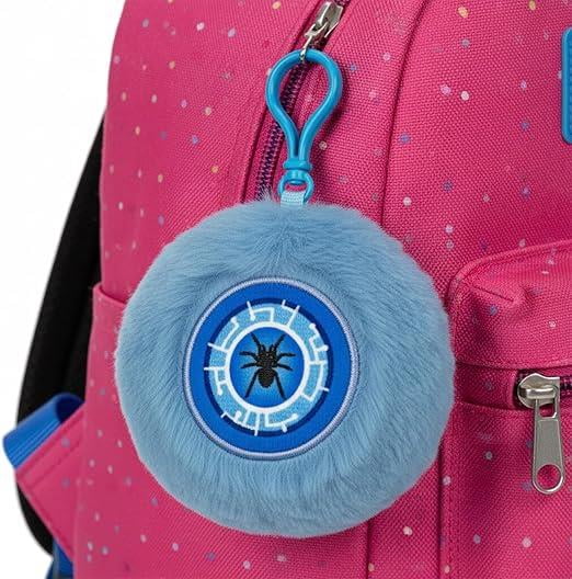 Mighty Mojo Wild Kratts Power Disc Plush Keychain Rings – 4-Pack | Soft Collectible Clip-On, Backpack Zipper Charm, Cute Collectible Accessory Gift for Boys & Girls