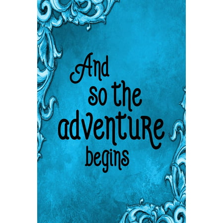 Travel Journal - And So the Adventure Begins (Aqua): 100 Page 6