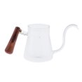 thumbnail image 3 of Abbracc Pour Over Coffee Kettle Gooseneck Glass Top Kettle -30~150℃ Resistant without without Lid, 3 of 9
