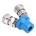 thumbnail image 3 of Fyearfly Montaje rápido neumático, Conector de compresor de Aire de Bomba de Aire de Montaje rápido neumático de 1/4 "Tipo C de 2/3 vías(2 Way), 3 of 8