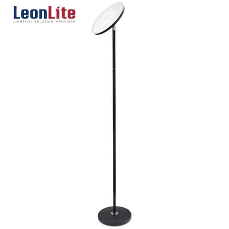 LEONLITE 30W LED Floor Lamp for Living Room, Reading, LED Torchiere Lamp, Standing Floor (Best Led Torchiere Floor Lamp)