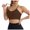 Coffee, variant on Kureaily Women's Plus Size No Underwire Thin Strap Yoga Sports Bra Fitness Sports Underwear Padded Bras