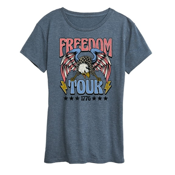 Instant Message - Freedom Tour 1776 - Women's Short Sleeve Graphic T-Shirt