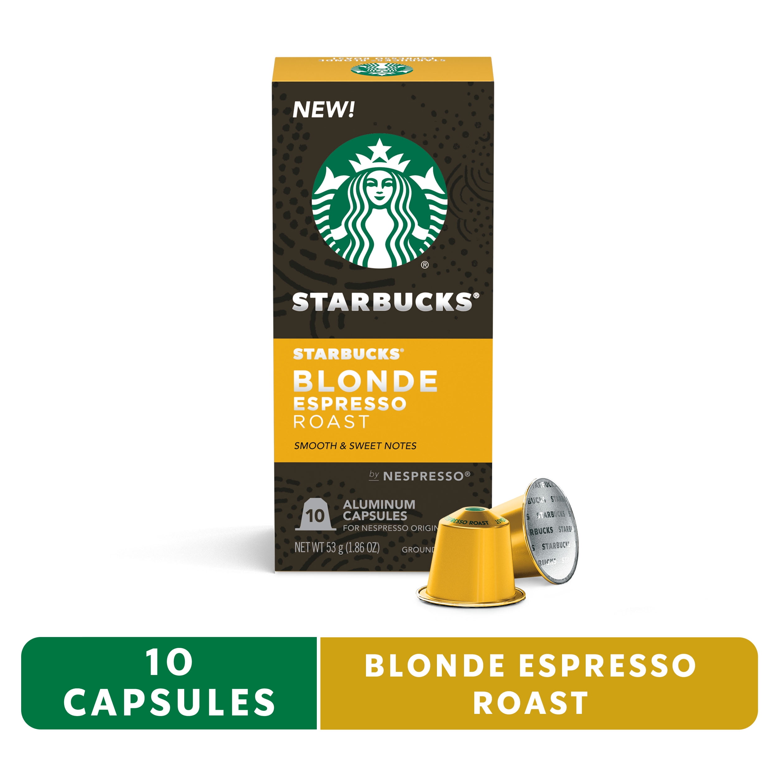 Starbucks by Nespresso Original Line Capsules — Blonde Roast Espresso