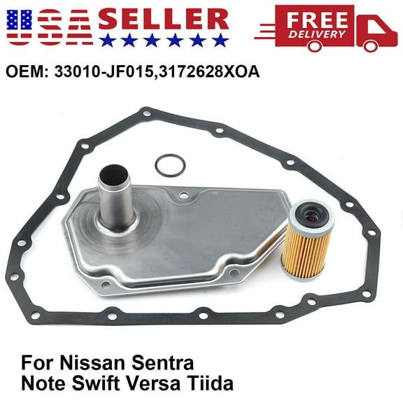 Transmission Oil filter W/ Gasket 33010-JF015 For Nissan Sentra Note Swift Versa
