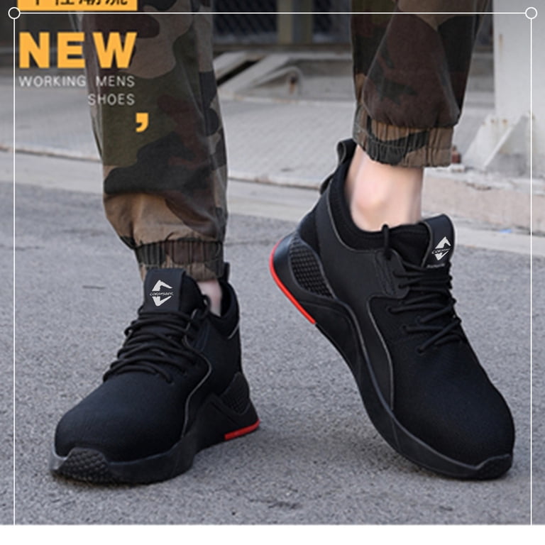 Steel toe shoes/ work shoes  unisex size 6.5 Men size 8 in women Amazon.com: LIANGGO Steel Toe Shoes for Men Women Composite  main image 2