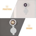 thumbnail image 3 of BRIGHTFUFU 8Pcs Door Viewer Cover Silver Copper For Homeowners And Renters Privacy, 3 of 8