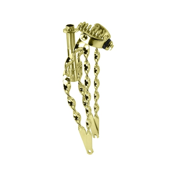 Bike 16 Lowrider Classic Flat Twisted Spring Fork 1 Inch Gold.