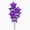 Purple, variant on PMU Graduation Bouquet with (3) 18 Inch Congrats Grad Star & (3) 22 Inch Solid Star Shape Blue Mylar Balloons Pkg/6