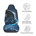 thumbnail image 4 of Wukai Celestial Ram Night Sky Full Set Car Seat Covers with Soft Padding Universal Auto Front Seats Protector and Cushion Mat, 4 of 5