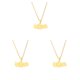 thumbnail image 2 of Collar de acero inoxidable Minnieouse Color dorado, 2 of 6