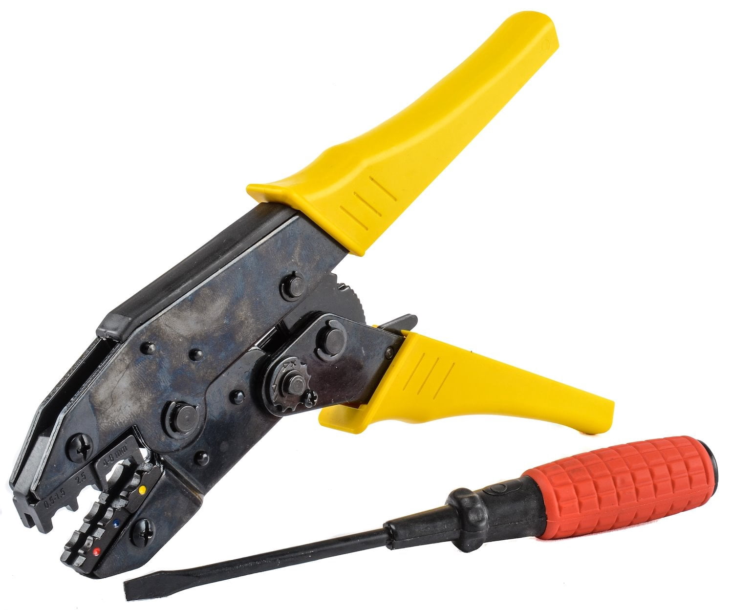 JEGS Wire Crimping Tool Kit with Dies