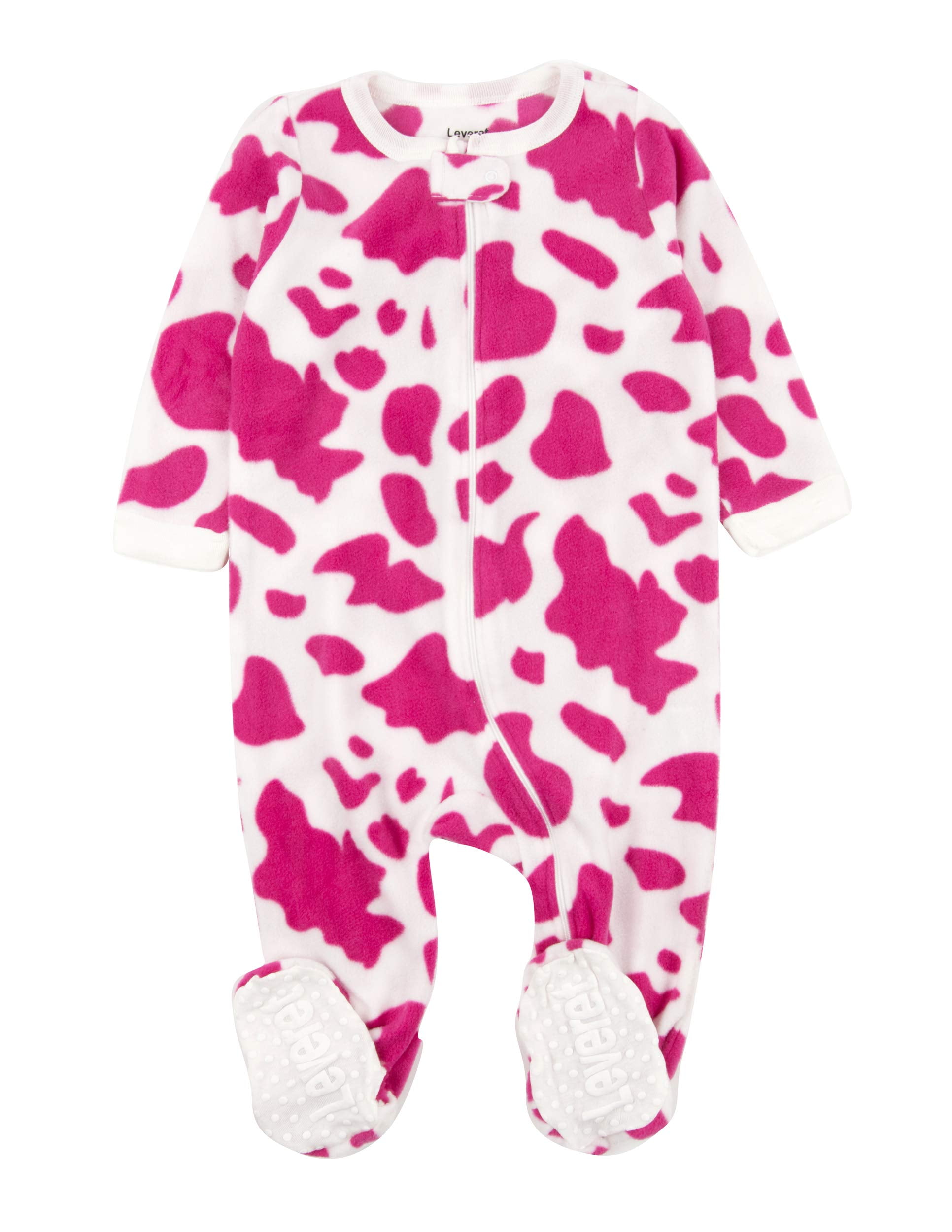 fleece footed pajamas newborn