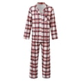 thumbnail image 2 of Shadoumai Christmas Family Pjs 2 Piece Nightwear Lounge Sets Family Home Clothes Womens Christmas Pjs, 2 of 7