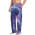 thumbnail image 5 of Cauagu Mystical White gorilla Jungle Mens Pajama Pants Sleep & Lounge Pants,PJ Bottoms with Pockets-Medium, 5 of 7