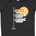 thumbnail image 4 of Inktastic Japanese Carp Fish Flags Boys or Girls Baby Bodysuit, 4 of 5