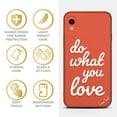 thumbnail image 4 of Case Yard iPhone-XR Case Clear Soft & Flexible TPU Ultra Low Profile Slim Fit Thin Shockproof Transparent Bumper Protective Cover Drop Protective Cell Phone Cases (Do What You Love), 4 of 8