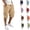 Khaki, variant on Urbanix Cargo Shorts for Men Classic Drawstring Bermuda Short Elastic Waist Relaxed Sports Clothes Outdoor Pants with Multi -Pockets